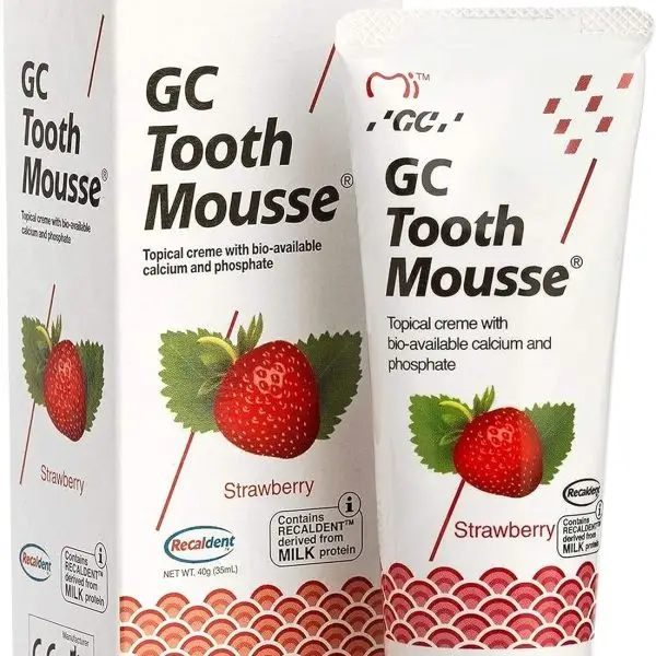 GC Tooth Mousse Toothpaste 35ml Strawberry, Pack of 2 (2X 35ml)